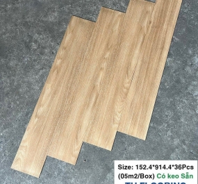 Sàn nhựa dán keo Thflooring mã T005 (1.8mm)