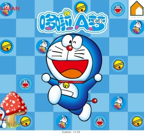 Tranh dán tường Doraemon