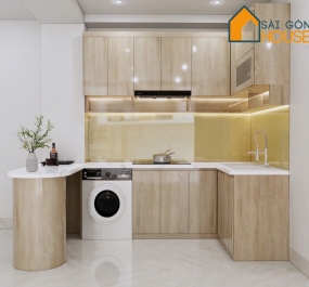 Tủ bếp nhựa Chinhuei 2.0 Plus mã S10 (Tủ bếp chữ L)