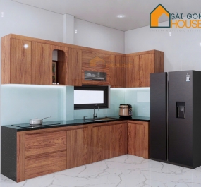 Tủ bếp nhựa Chinhuei 2.0 Plus mã S21 (Tủ bếp chữ L)